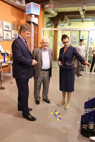 Визит Заместителя Председателя Правительства Ленинградской области М. В. Ильина